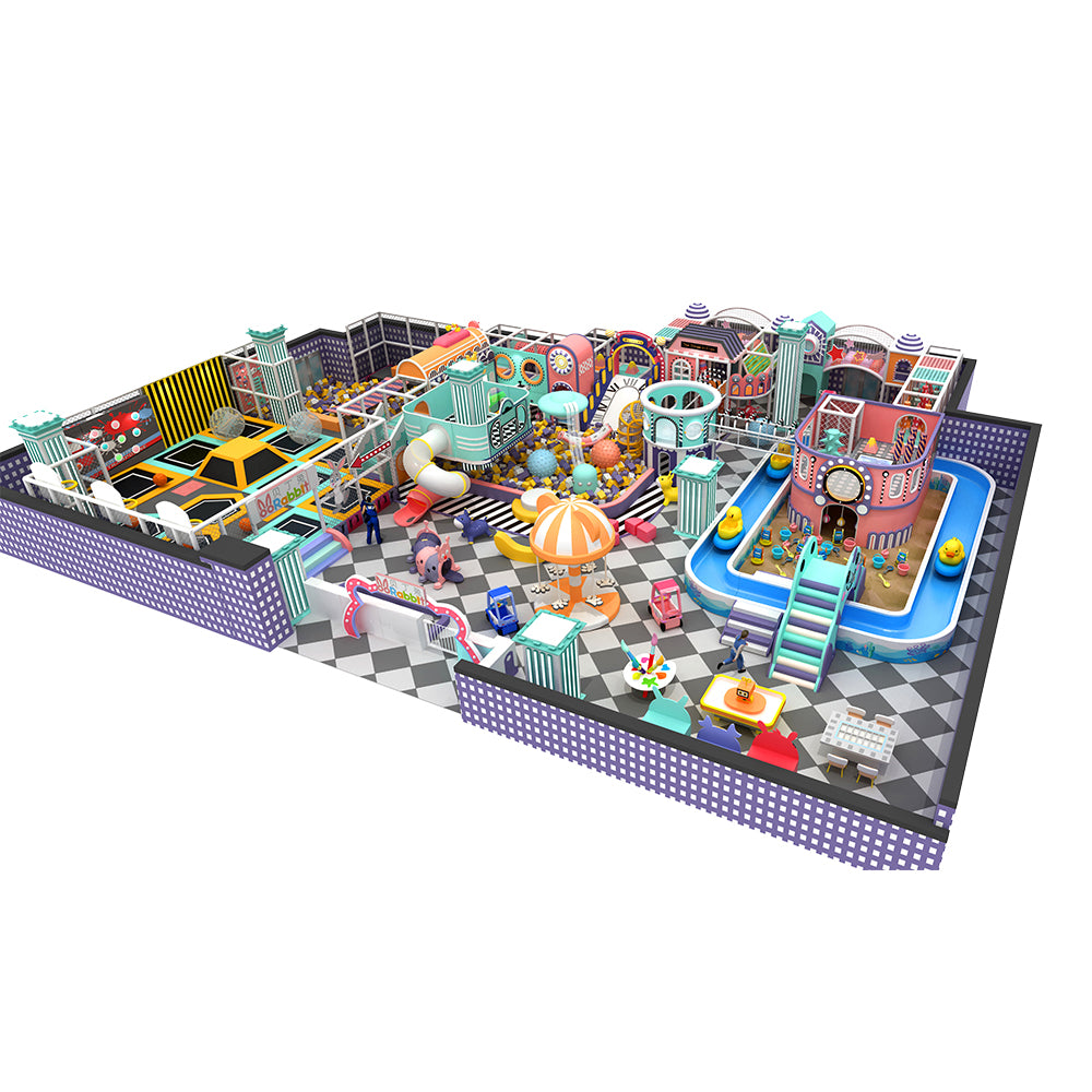 Custom Indoor Playground Area Kits Modular Design