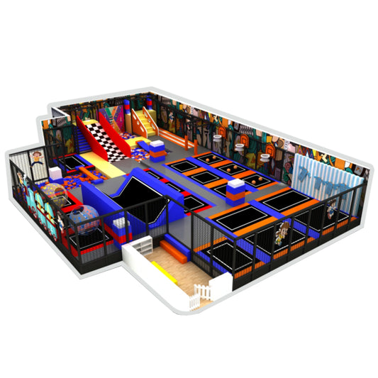 Big Size Fun Soft Trampoline Park