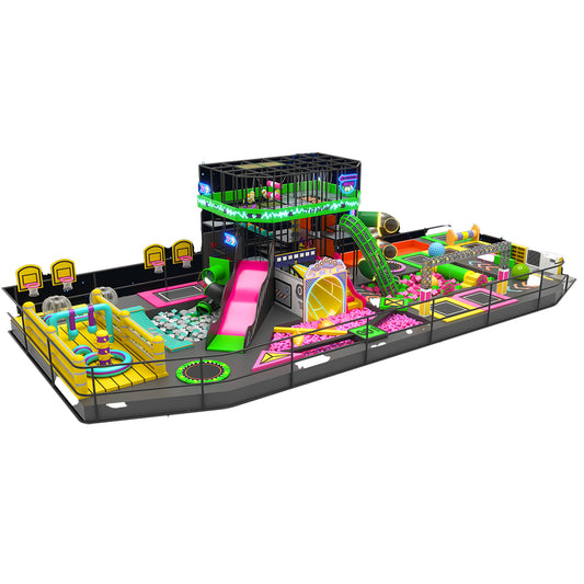 Large custom-made Trampoline Park